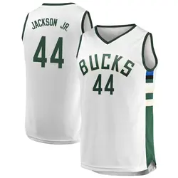 Andre Jackson Jr. Milwaukee Bucks Youth Fast Break Jersey - Association Edition - White