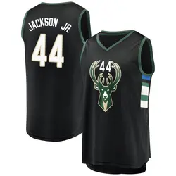 Andre Jackson Jr. Milwaukee Bucks Youth Fast Break Jersey - Statement Edition - Black